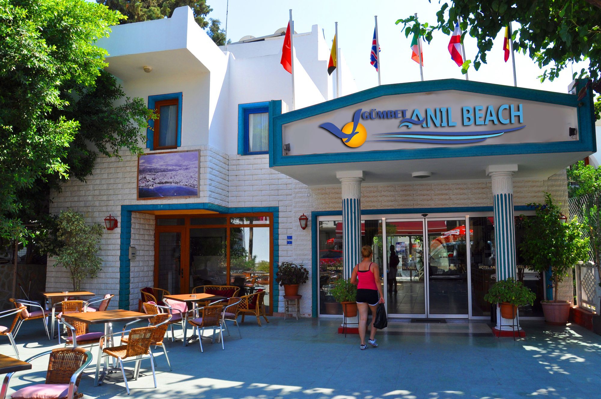 比特兹 Gumbet Anil Beach酒店 外观 照片
